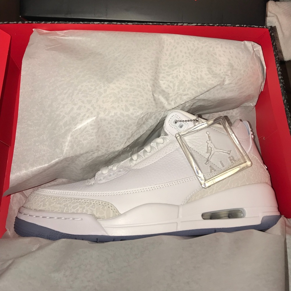 Air Jordan Pure White 3s SZ9